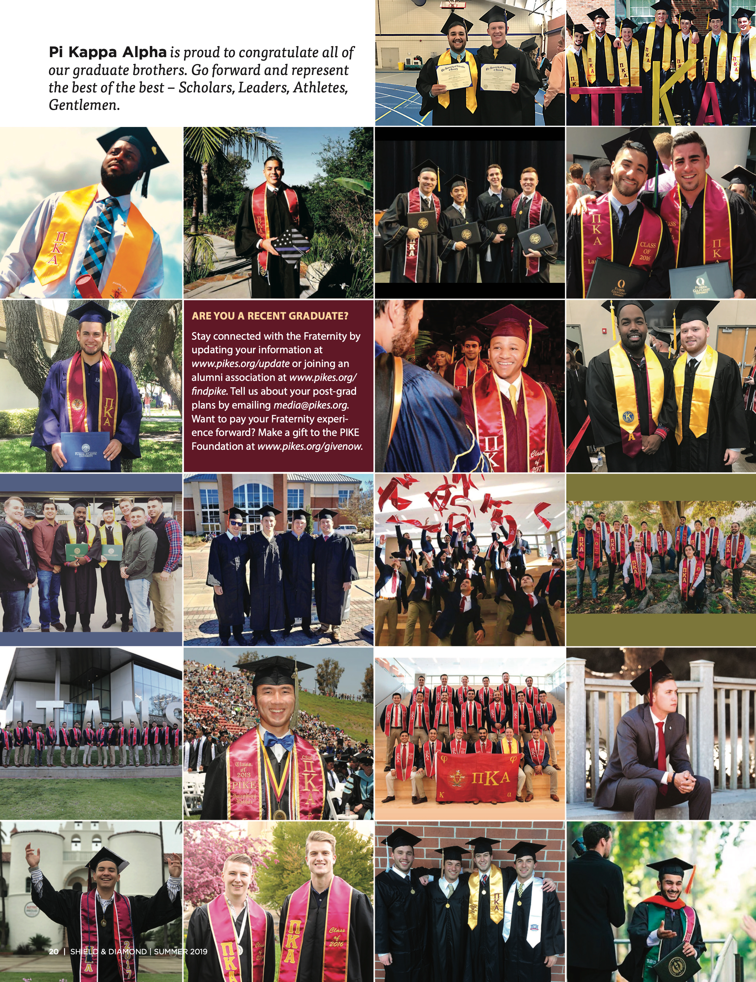 Pi Kappa Alpha Photograph, Summer 2019